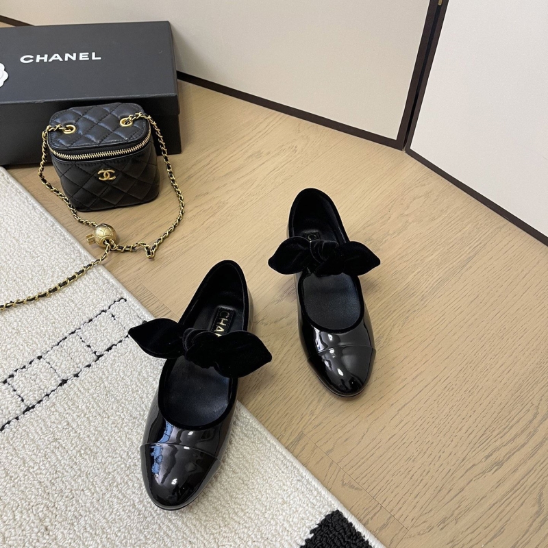 Ch*el flat shoes